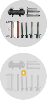 進(jìn)口材質(zhì)加熱管、冷卻器